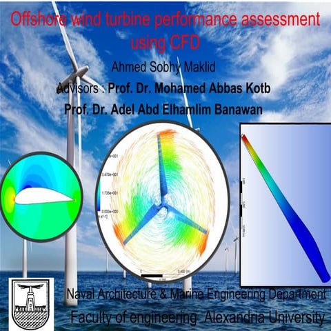 Offshore wind turbine performance assessment using CFD
