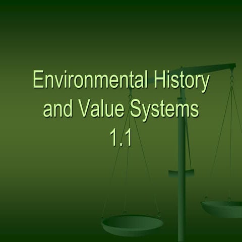 1 Student Foundations of ESS Revision slideshow