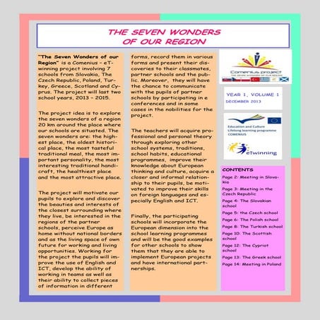 1st wonder e journal