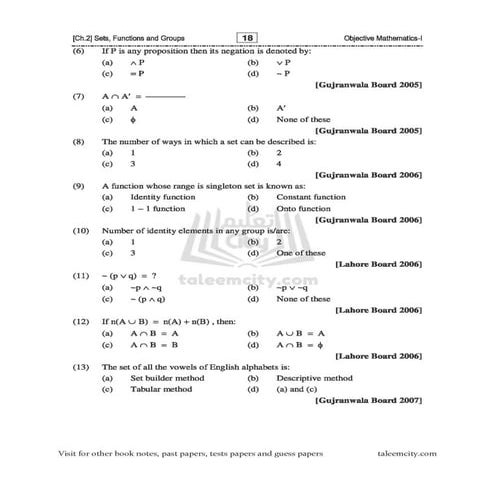 1st Year Math MCQs.pdf(1).PDFvhjijkkkkkk