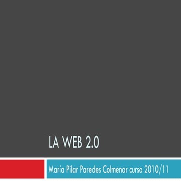 1 t iaig-la web 2.0 y las redes sociales