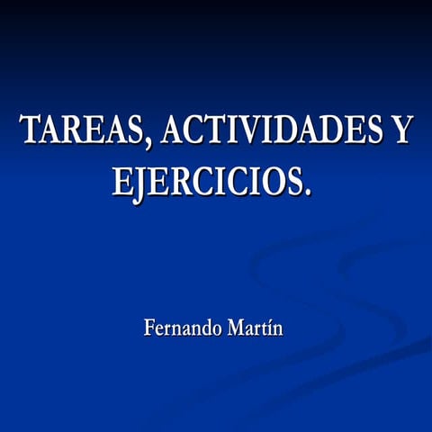 1 Tareas ,Proyectos Ep Eso