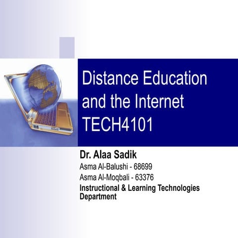 Distance Education Definition
