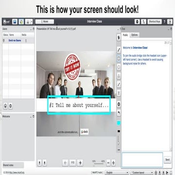 #1 tell me about yourself v1.0