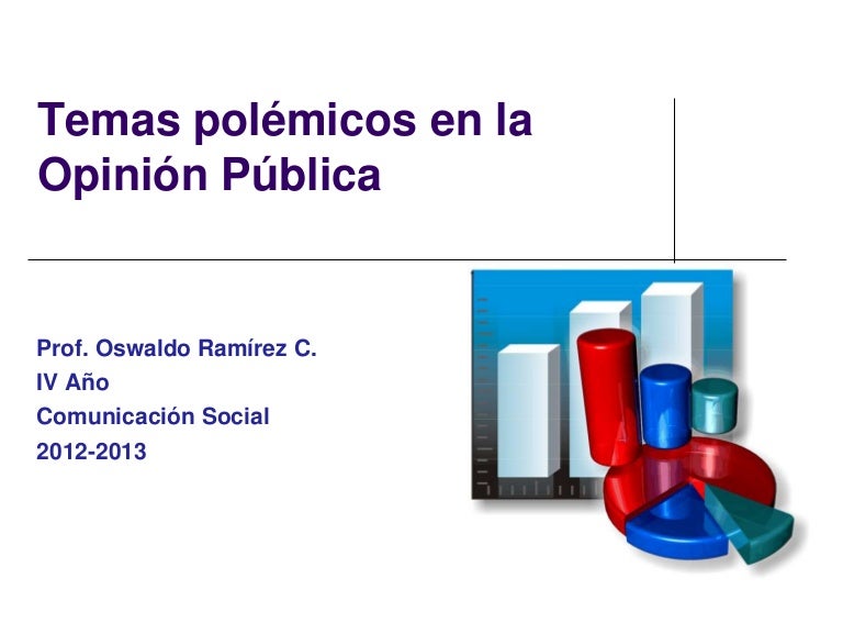 Temas Polemicos de la Opinion Publica Temas Polemicos de la Opinion Publica