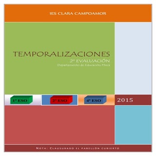 Temporalización 2º Evaluación 1º-2º...