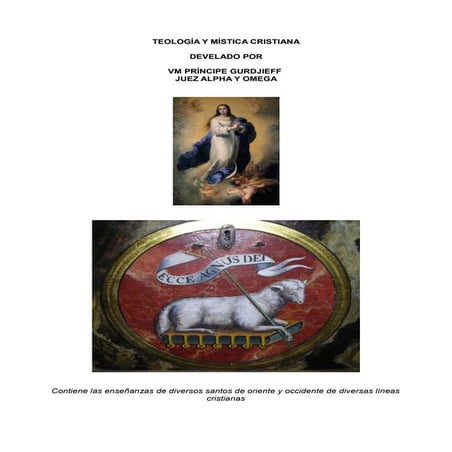 Teologia y Mística Cristiana develado por VM Príncipe Gurdjieff