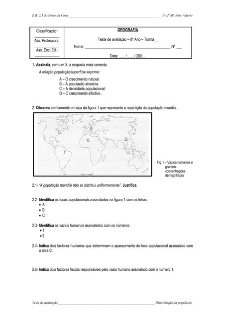 1º Teste A 