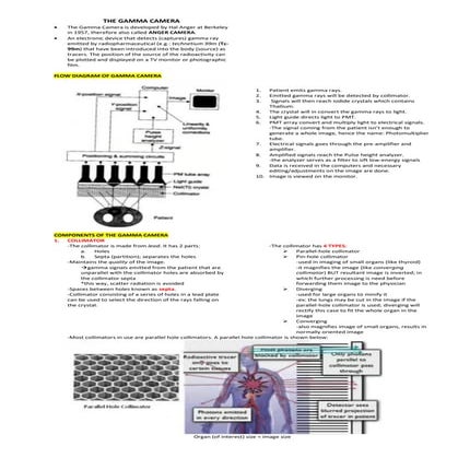 THE GAMMA cAMERA used in nuclear medicine