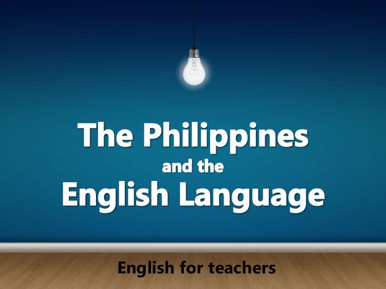English Language in the Philippines