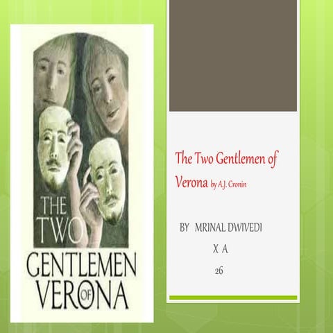 1 the two gentlemen of verona