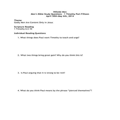 Honoring Those in Spiritual and Economic Authority