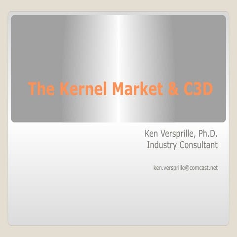The Kernel Market & C3D