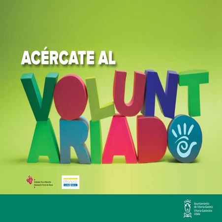 Acércate al voluntariado