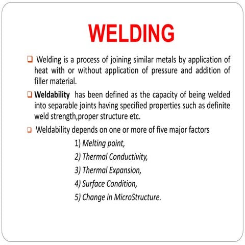 welding