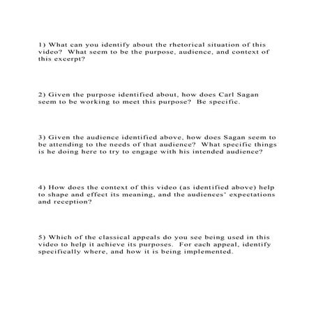 1) What can you identify about the rhetorical situation of this vi.docx