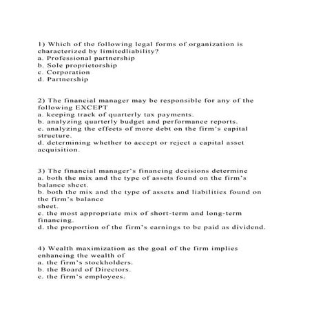 CFA LEVEL 1 mock-exam | PDF