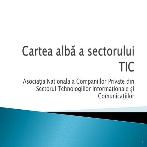 White Book presentation