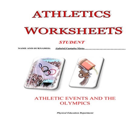 1 worksheet athletics & the olympics