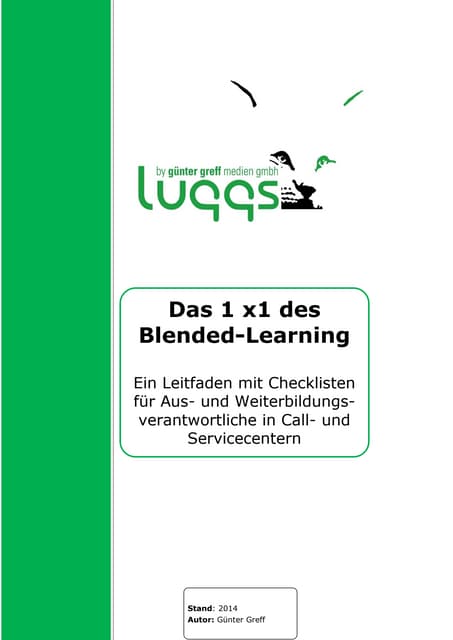 Das 1x1 des Blended-Learning 