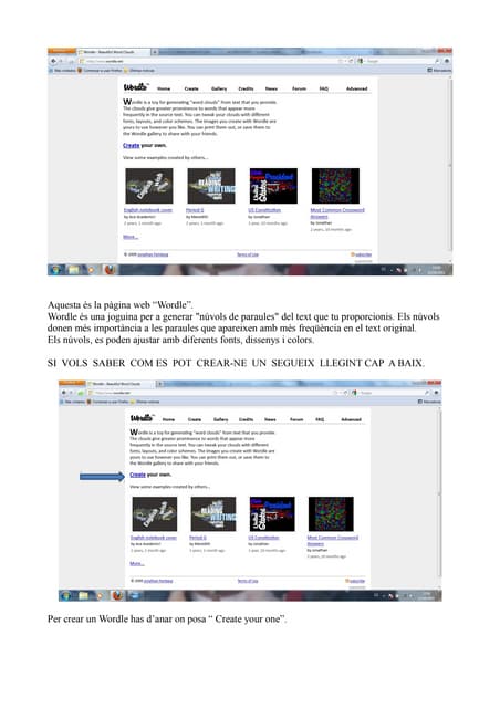 Com utilitzar el Wodle