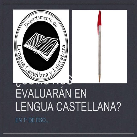 1º ESO Evaluación