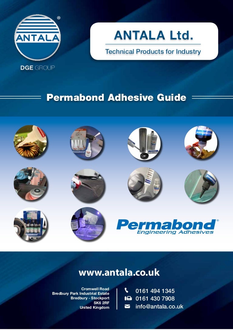 Permabond Adhesive Guide (UK) Brochure