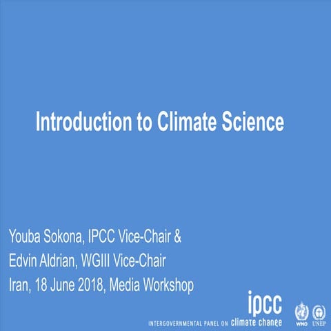 Introduction to Climate Science