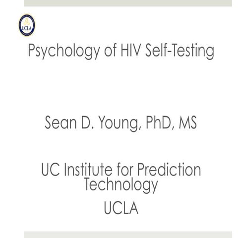 1 young psychology of hiv self-testing