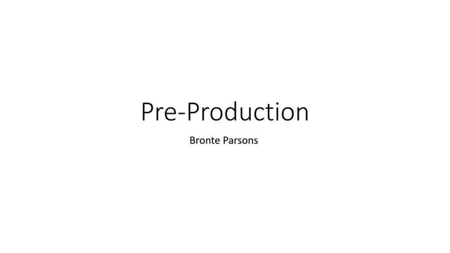 Pre production FMP2