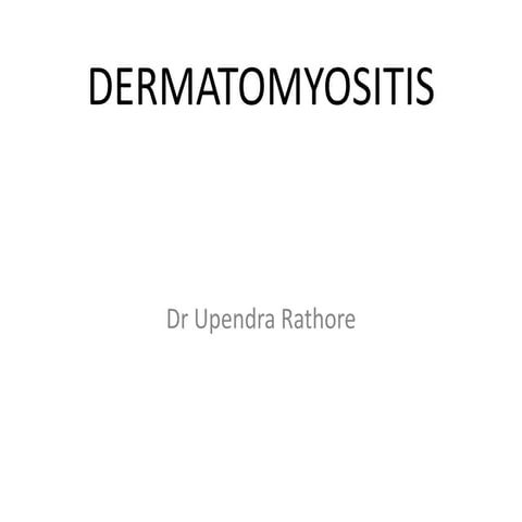 Dermatomyositis