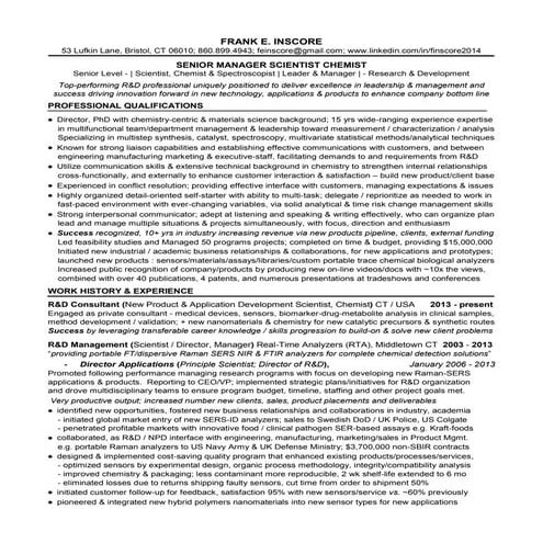 1 z fei portfolio r&d short resume cv and short support 2015