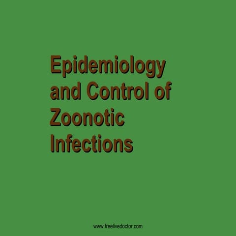 1  Zoonoses Intro  Dunne