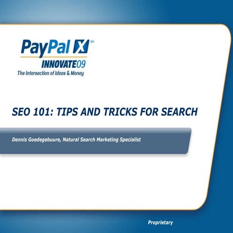 SEO 101: Tips and Tricks for Search