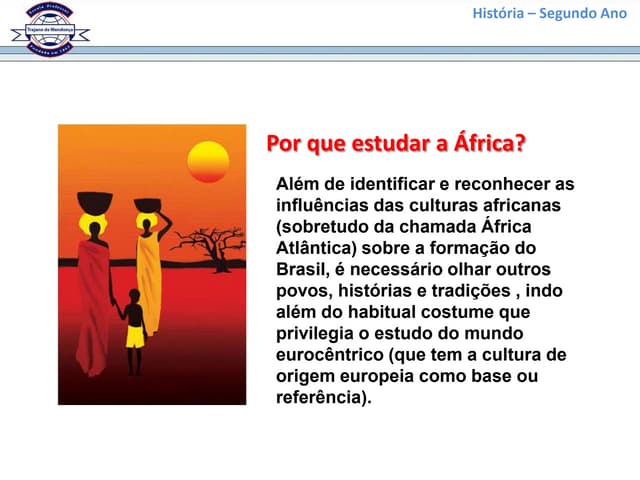 História da África e escravidão afr...