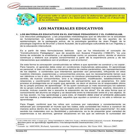 Los medios y materiales educativos. Ventajas y desventajas.