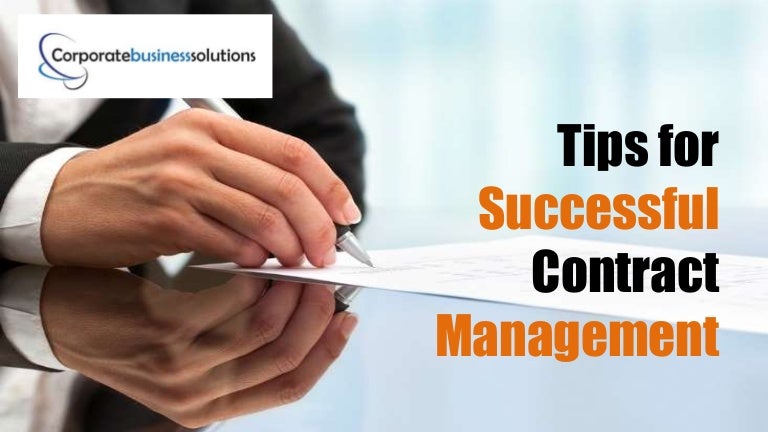 How Can I Improve My Contract Management Skills? – TUVWA
