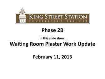 2.11.2013 King Street Station 