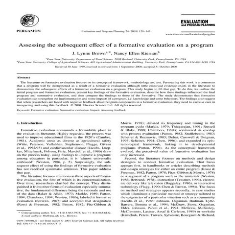 Applying Experimental Designs To Large-Scale Program Evaluation ...