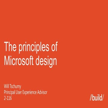 The Microsoft design language (by Will Tschumy)