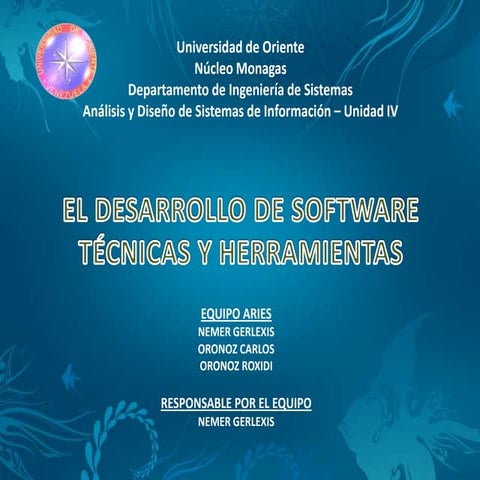 Tema 3 proseso de desarrollo del software | PPT