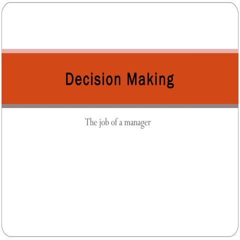 2.decision making