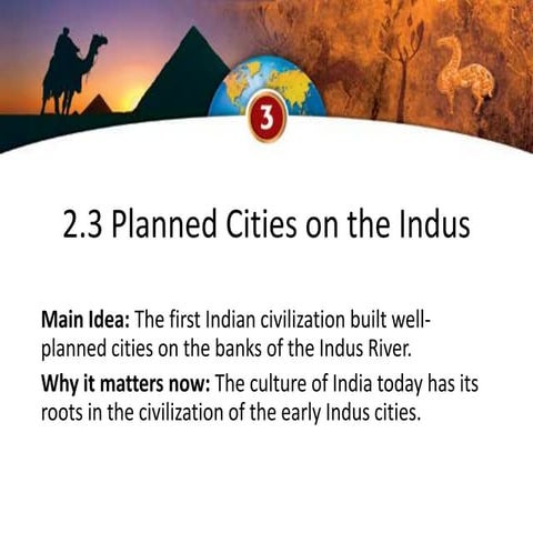 2.3 Indus Valley Civilization