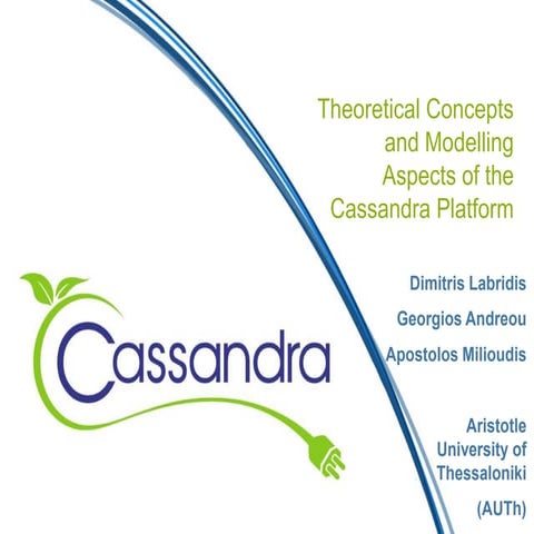 2. Dimitris Labridis (AUTH) - Presentation of the Theoretical Concepts and Mo...