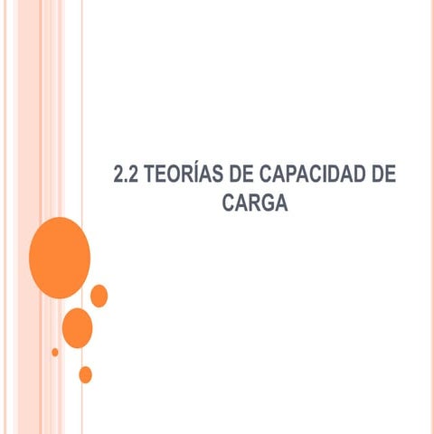 2.2 teorías de capacidad de carga