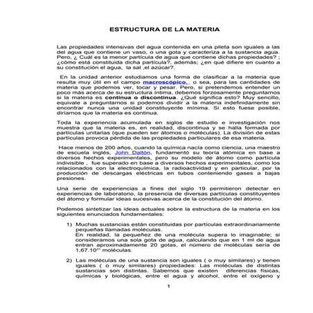 2.estructura de la materia