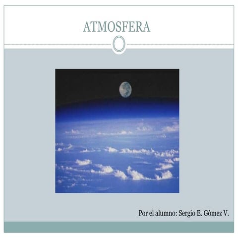 2.5.3 Recursos natruales atmosfera