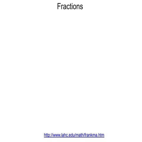2.5 fractions w