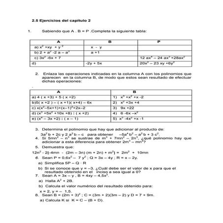 2.5 ejercicios del capítulo 2(mayo 07)