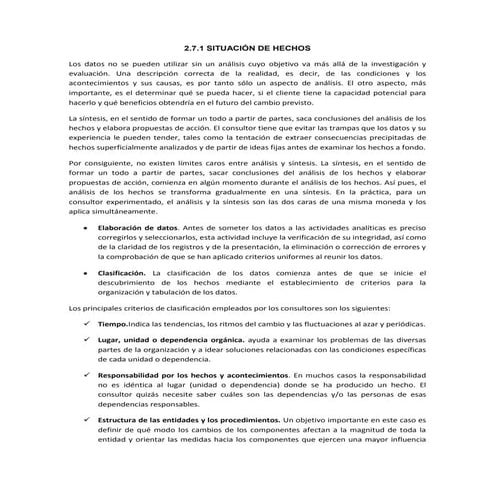 2.7.1 situación de hechos
